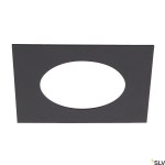 Numinos® S montážní rámeček, hranatý 160/100 mm černý