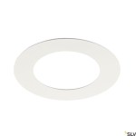 Numinos® S montážní rámeček, kulatý 160/100 mm bílý