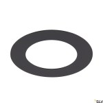 Numinos® S montážní rámeček, kulatý 160/100 mm černý
