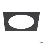 Numinos® XL montážní rámeček, hranatý 240/180 mm černý