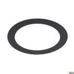 Numinos® XL montážní rámeček, kulatý 240/180 mm černý