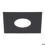 Numinos® XS montážní rámeček, hranatý 160/70 mm černý
