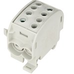 Odbočovací svorkovnice 70 mm², 1pólová, izolovaná šedá