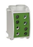 Odbočovací svorkovnice 70 mm², 1pólová, izolovaná žl./zelená