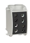 Odbočovací svorkovnice 70mm² - 1pól, izolovaná, černá