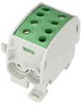 Odbočovací svorkovnice pro Al vodiče 70 mm²,1p, izol.,zel-žl