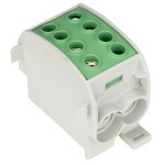 Odbočovací svorkovnice pro Al vodiče 70 mm²,1p, izol.,zel-žl