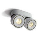Onda X-2 2x8W, 2x600lm, 3000K, 230V, IP20, 25°, white