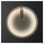 ONE 60 DALI vnitřní LED nástěnné přisazené svítidlo černé