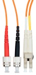 Optický propojovací kabel duplex LC-FC 50/125 OM2, 3m