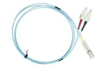 Optický propojovací kabel duplex LC-SC 50/125 OM3, 1m
