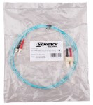 Optický propojovací kabel duplex ST-SC  50/125 OM3 5m