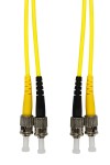 Optický propojovací kabel duplex ST-ST 9/125 OS2, 2m