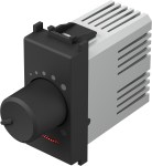 Otočný elektronický potenciometr 1-10 V, 1M, matná černá