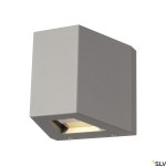 OUT BEAM LED nástěnné svítidlo, stříbrnošedivá