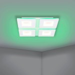 PADROGIANO CL 26,2W 3800lm RGB + TW 450X450  bílá