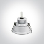 Pako LED vestavné, 1/3W, 3K,200lm,350/750mA, IP20, 40°, bílá