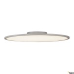 PANEL 60 kulaté, LED stropní svítidlo, stříbrná-šedá, 3000K