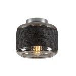 PANTILO ROPE 19, přisazené sv., 1x max. 15W E27, stříbrná