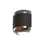 PANTILO ROPE, nástěné sv., 1x max. 15W G9, stříbrná