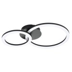 PARRAPOS-Z CL 15W 2100lm tuneable white 545X445, černá/bílá