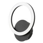PARRAPOS-Z WL 12W 850lm tuneable white 240X200,  černá/bílá