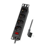 PDU, 4x Schuko 1U 10
