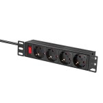 PDU, 4x Schuko 1U 10