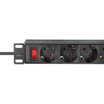 PDU, 4x Schuko 1U 10