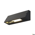 PEMA ctvercova nastenna cerna 230V E27 15W IP44