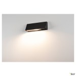 PEMA ctvercova nastenna cerna 230V E27 15W IP44
