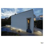 PEMA ctvercova nastenna stribrnoseda 230V E27 15W IP44
