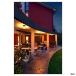 PHOTONIA, Outdoor ceiling light, A60, round, anthracite