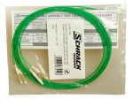 Pigtail LC 50/125µm OM2, Easy Strip, délka 2m, zelená, 4ks