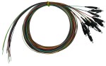 Pigtail LC, 50/125µm OM3, délka 2m, 12ks, PREMIUM třída B