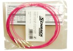 Pigtail LC 50/125µm OM4, Easy Strip, délka 2m, fialová, 4ks