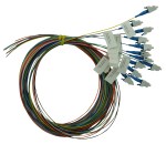 Pigtail LC, 9/125µm OS2, délka 2m, 12ks, PREMIUM třída B