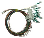 Pigtail LC/APC, 9/125µm OS2, délka 2m,12ks, PREMIUM třída B