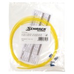 Pigtail LC/UPC 9/125µm OS2, Easy Strip, délka 2m, žlutá, 4ks