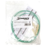 Pigtail SC 50/125µm OM3, Easy Strip, délka  2m, aqua, 4ks