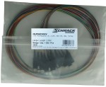 Pigtail SC, 50/125µm OM4, délka 2m, 12ks, PREMIUM třída B