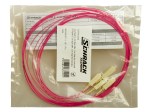 Pigtail SC 50/125µm OM4, Easy Strip, délka 2m, fialová, 4ks