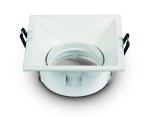 Pinta-II-Q/A1 50W GU10 MR16, 100-240V, IP20, weiß