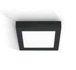 Plano Roand LED Plafo 22W, 1490lm, 3000K, 230V, IP40,black