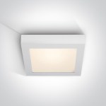 Plano Square LED Plafo, 22W, 3K, 1490lm, IP40, bílá