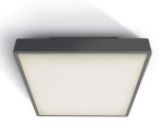 Plasto II 2x12W E27 100-240V IP65 IK08 plastic anthtasite