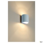 PLASTRA nastenna kruhova bila sadra 230V G9 42W