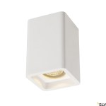 PLASTRA stropni ctvercova bila sadra 230V GU10 35W