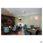 PLASTRA stropni ctvercova bila sadra 230V GU10 35W