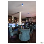 PLASTRA stropni ctvercova bila sadra 230V GU10 35W